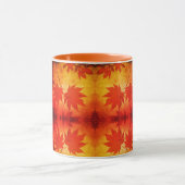 Japanische Ahornbaum-Blätter Drehbuch Herbst falle Tasse (Zentrum)