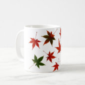 Japanische AhornBlätter Kaffeetasse (Vorderseite Links)