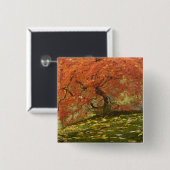 Japanische Ahornfarbe Button (Vorne & Hinten)