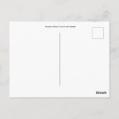 Japanische Ahornkerne-Blätter im Sommer Postkarte (Rückseite)