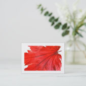 Japanische Ahornleaf (grenzt an Visitenkarte (Stehend Vorderseite)