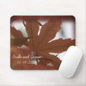 Japanische Ahornleaf-Hochzeit Mousepad (Mit Mouse)
