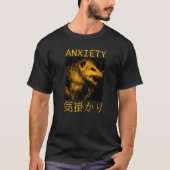 Japanische Angst Possum Japan Text Opossum 1 T-Shirt (Vorderseite)