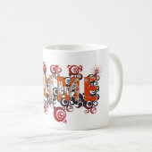 Japanische Anime-Artkunst Kaffeetasse (VorderseiteRechts)