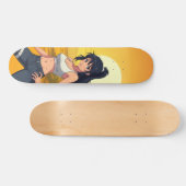 Japanische animierte Wüste Skateboard (Horizontal)