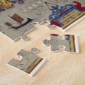 Japanische Antikkarte von Mercator und Hondius Puzzle (Seite)