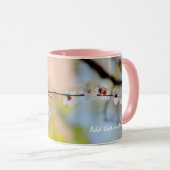 Japanische Apricot-Blume Tasse (VorderseiteRechts)