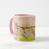 Japanische Apricot-Blume Tasse (Vorderseite Links)