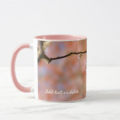 japanische Aprikosen-Blume Tasse (Links)
