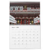 japanische Architektur 2014 Kalender (Mär 2027)