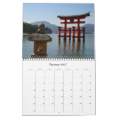 japanische Architektur Kalender (Jan 2027)