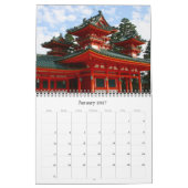 japanische Architektur Kalender (Jan 2027)