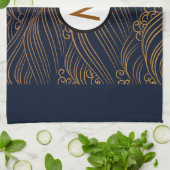 Japanische Art-Akzent-personalisiertes Tee-Tuch Handtuch (Gefaltet)