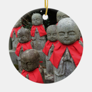 Japanische Art Wächter Gottheit der Kinder Japan Keramikornament