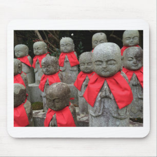 Japanische Art Wächter Gottheit der Kinder Japan Mousepad