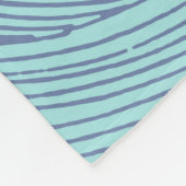 Japanische Asiatische Wellenreitkunst Fleecedecke (Ecke)