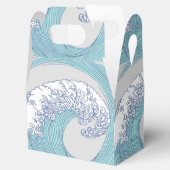 Japanische Asiatische Wellenreitkunst Geschenkschachtel (Geöffnet)