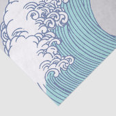 Japanische Asiatische Wellenreitkunst Seidenpapier (Ausschnitt)