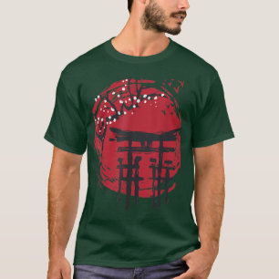 Japanische Ästhetik Sakura Japan Flag Japanisch T-Shirt