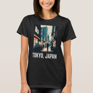 Japanische Ästhetik Tokyo Vaporwave Japan Lofi Fas T-Shirt