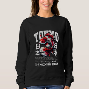 Japanische Ästhetik Vaporwave Trauriger Eboy Tokio Sweatshirt