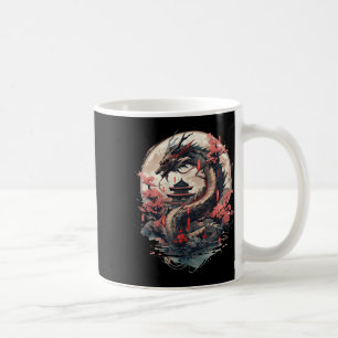 Japanische ästhetische Drache Japanische Kunst Jap Kaffeetasse