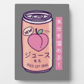 Japanische Ästhetische Pfirsichsaft der 90er Jahre Fotoplatte (Vorderseite)