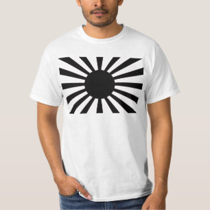 Japanische aufgehende Sonne-Flagge T-Shirt