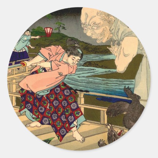 japanische Aufkleber (Vorderseite)