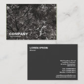 Japanische Bäume 01 Visitenkarte (Vorne/Hinten)