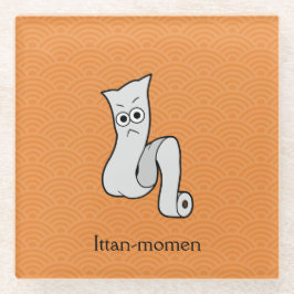 Japanische Baumwolle Roll Ittan-momen: Cartoon Yok Glasuntersetzer