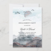 Japanische Begegnungspartei für Wasserfarben Einladung (Vorderseite)