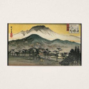 Japanische Berge circa 1800's