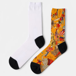 Japanische Big Circus 1871 Nachhaltige Premium Soc Socken