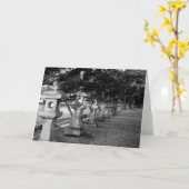 Japanische Bilder Karte (Gelbe Blume)