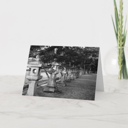 Japanische Bilder Karte (Vorderseite)