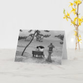 Japanische Bilder Karte (Gelbe Blume)