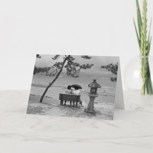 Japanische Bilder Karte (Vorderseite)