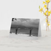 Japanische Bilder Karte (Gelbe Blume)