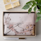 JAPANISCHE BIRD ZU EINEM BRANCHENZEILBUCH SEIDENPAPIER (Geschenk)