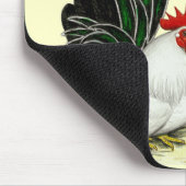 Japanische Blacktail Bantams Mousepad (Ecke)