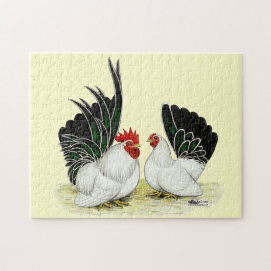 Japanische Blacktail Bantams Puzzle (Horizontal)