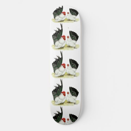 Japanische Blacktail Bantams Skateboard (Vorderseite)