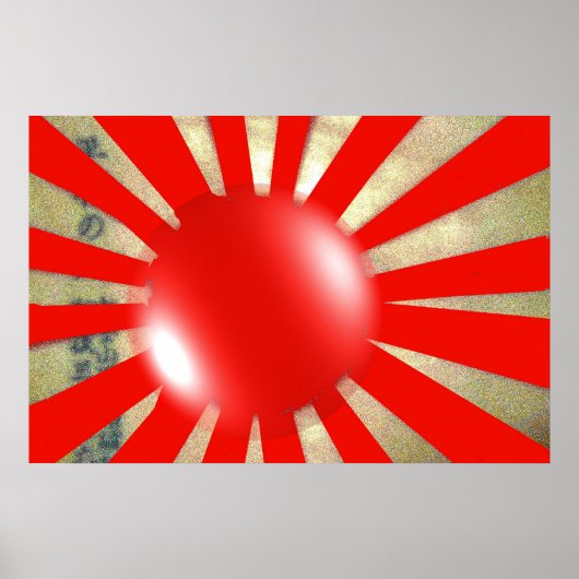 Japanische Blase Poster (Vorne)