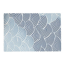 Japanische blau-weiße Platzierungen - zwei Designs