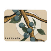 Japanische Blaubeeren Magnet (Horizontal)