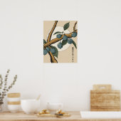 Japanische Blaubeeren Poster (Küche)