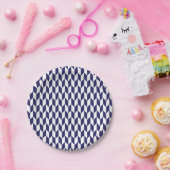 Japanische blaue Papierplatte Pappteller (Party)