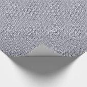 Japanische Blauwellen Seigaiha Sea Geschenkpapier (Ecke)