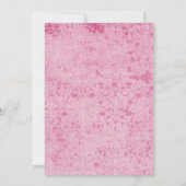 Japanische Blossom-Hochzeit speichert die Datumska Save The Date (Rückseite)